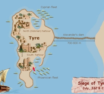Map of Tyre and Sidon small image